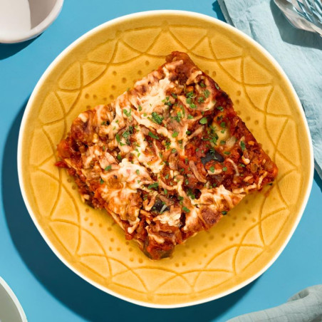 Lasagnes à l'agneau et légumes